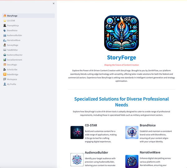 StoryForge: Empowering Effective Communication to Shape a Better Future
